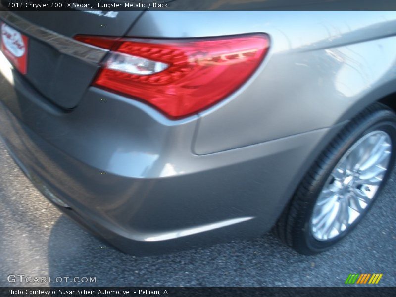 Tungsten Metallic / Black 2012 Chrysler 200 LX Sedan
