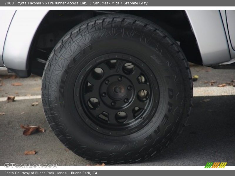 Silver Streak Mica / Graphite Gray 2008 Toyota Tacoma V6 PreRunner Access Cab