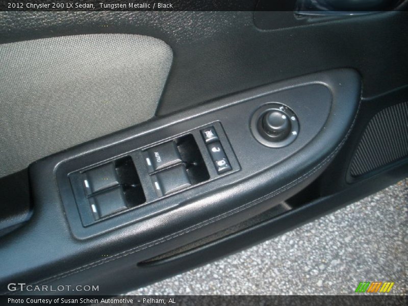 Tungsten Metallic / Black 2012 Chrysler 200 LX Sedan