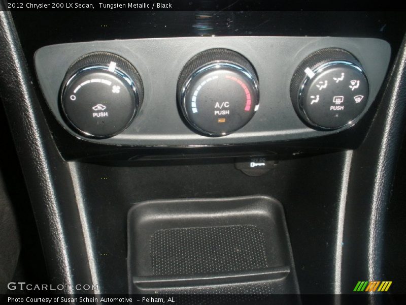 Tungsten Metallic / Black 2012 Chrysler 200 LX Sedan