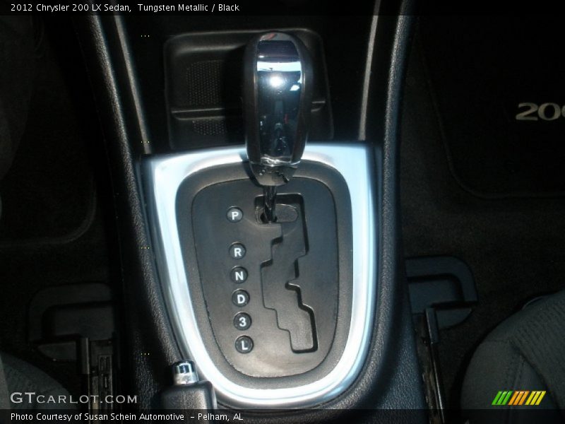 Tungsten Metallic / Black 2012 Chrysler 200 LX Sedan