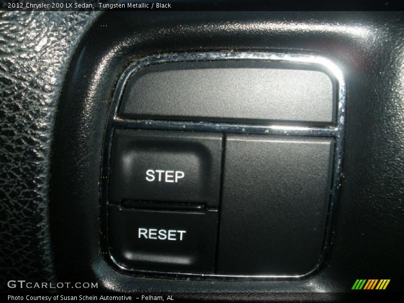 Tungsten Metallic / Black 2012 Chrysler 200 LX Sedan