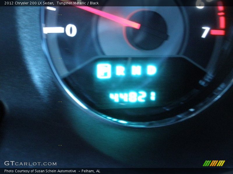 Tungsten Metallic / Black 2012 Chrysler 200 LX Sedan