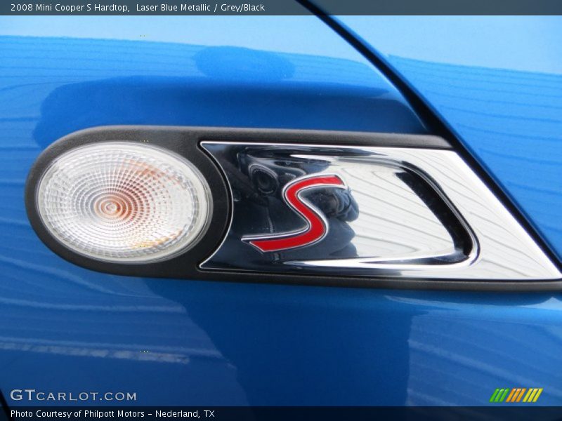 Laser Blue Metallic / Grey/Black 2008 Mini Cooper S Hardtop