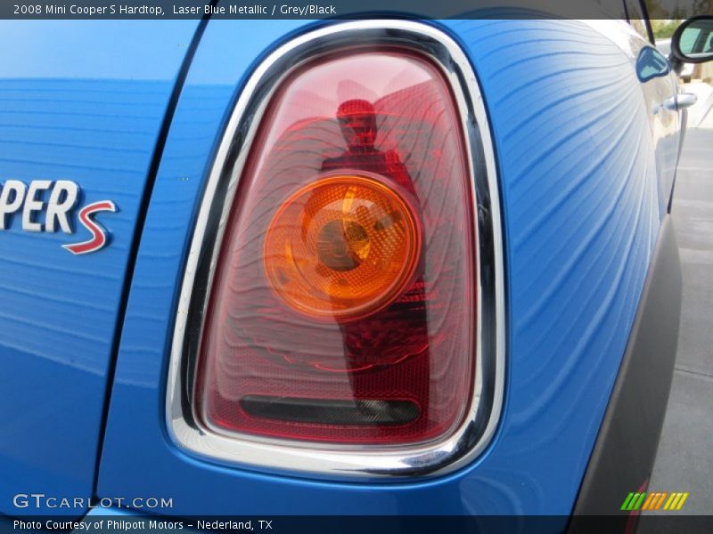 Laser Blue Metallic / Grey/Black 2008 Mini Cooper S Hardtop