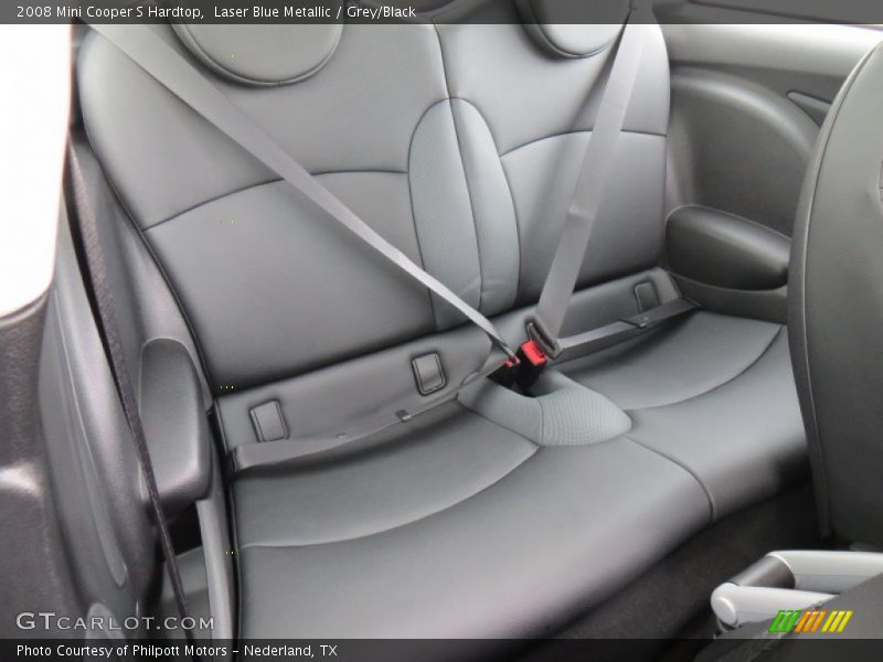 Laser Blue Metallic / Grey/Black 2008 Mini Cooper S Hardtop
