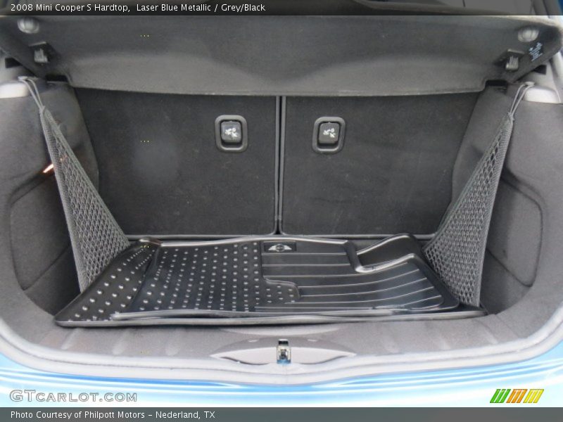 Laser Blue Metallic / Grey/Black 2008 Mini Cooper S Hardtop