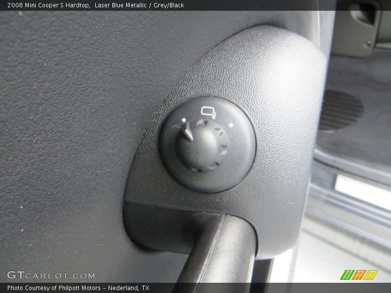 Laser Blue Metallic / Grey/Black 2008 Mini Cooper S Hardtop