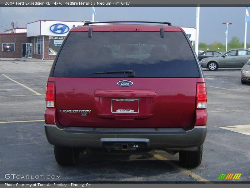 Redfire Metallic / Medium Flint Gray 2004 Ford Expedition XLT 4x4