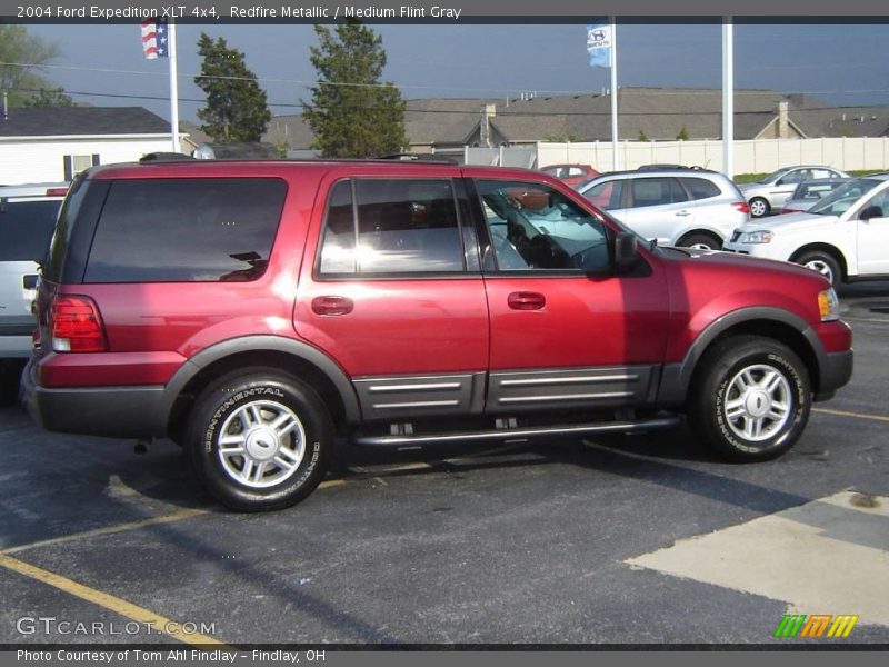 Redfire Metallic / Medium Flint Gray 2004 Ford Expedition XLT 4x4