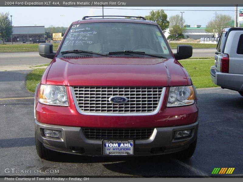 Redfire Metallic / Medium Flint Gray 2004 Ford Expedition XLT 4x4
