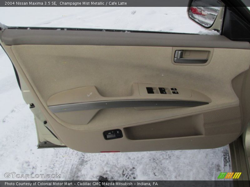 Champagne Mist Metallic / Cafe Latte 2004 Nissan Maxima 3.5 SE