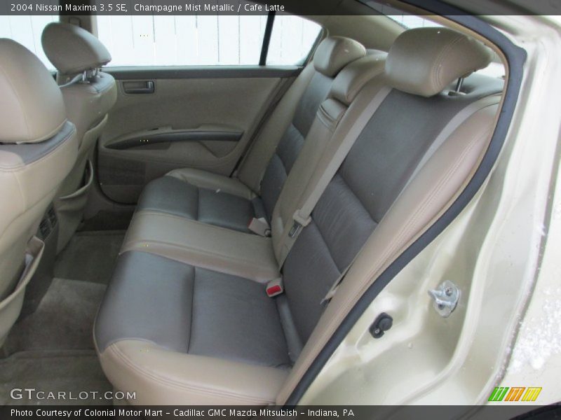 Champagne Mist Metallic / Cafe Latte 2004 Nissan Maxima 3.5 SE