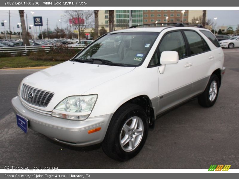 White Gold Crystal / Ivory 2002 Lexus RX 300