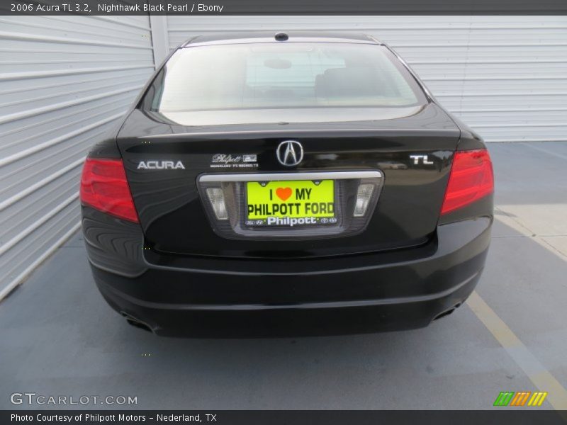 Nighthawk Black Pearl / Ebony 2006 Acura TL 3.2