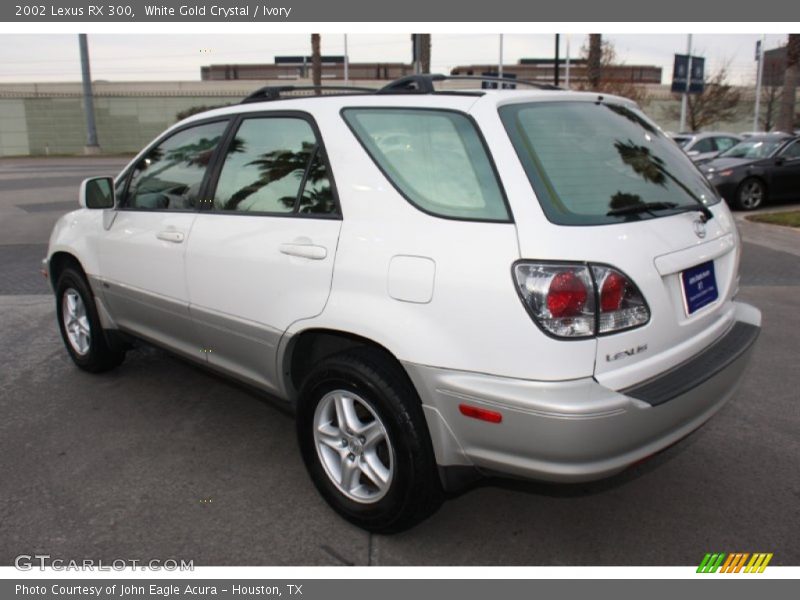 White Gold Crystal / Ivory 2002 Lexus RX 300
