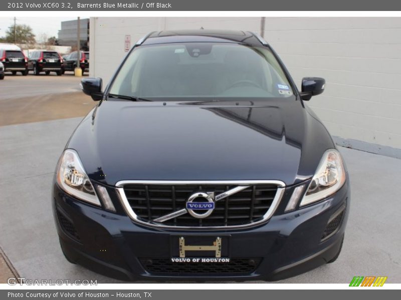 Barrents Blue Metallic / Off Black 2012 Volvo XC60 3.2