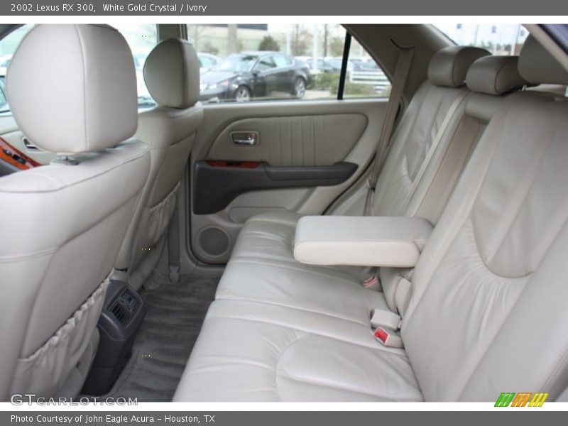 White Gold Crystal / Ivory 2002 Lexus RX 300