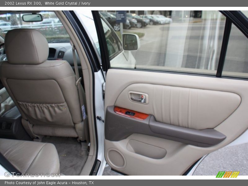 White Gold Crystal / Ivory 2002 Lexus RX 300