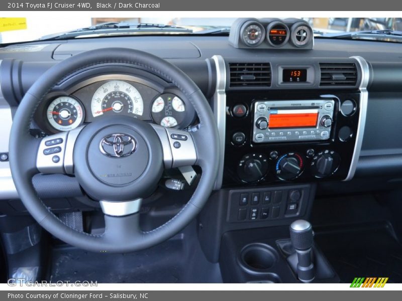 Black / Dark Charcoal 2014 Toyota FJ Cruiser 4WD