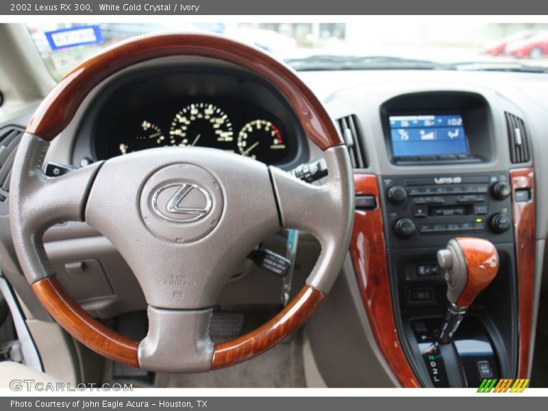 White Gold Crystal / Ivory 2002 Lexus RX 300