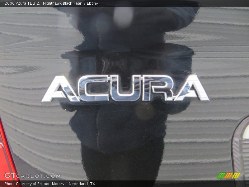 Nighthawk Black Pearl / Ebony 2006 Acura TL 3.2