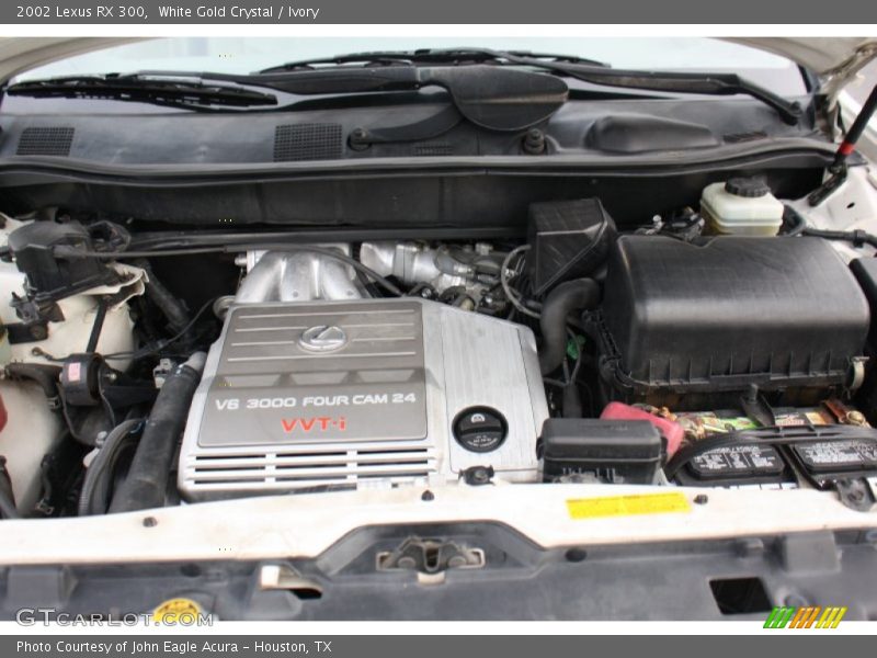 White Gold Crystal / Ivory 2002 Lexus RX 300