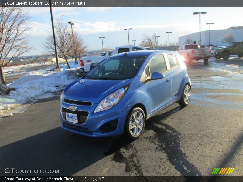 Denim / Silver/Blue 2014 Chevrolet Spark LS