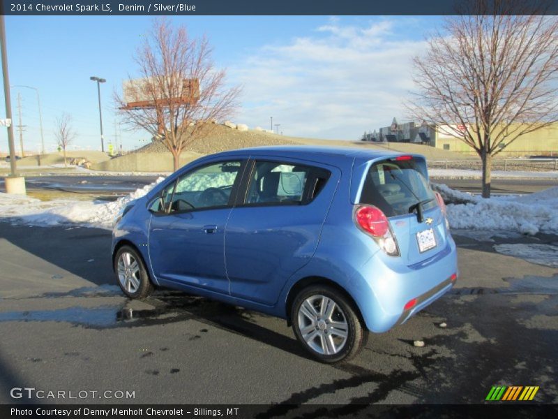Denim / Silver/Blue 2014 Chevrolet Spark LS