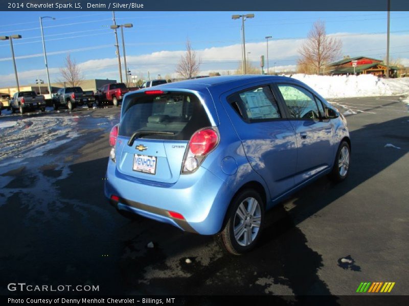 Denim / Silver/Blue 2014 Chevrolet Spark LS