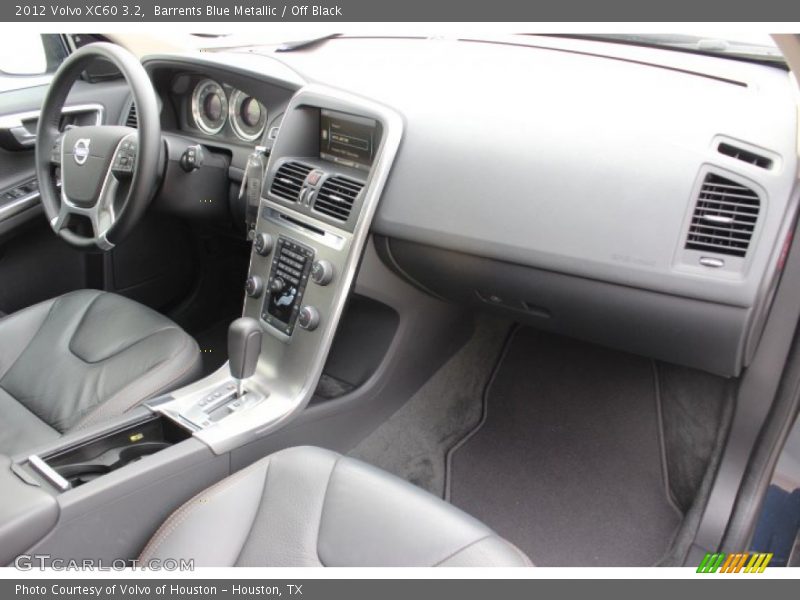 Barrents Blue Metallic / Off Black 2012 Volvo XC60 3.2