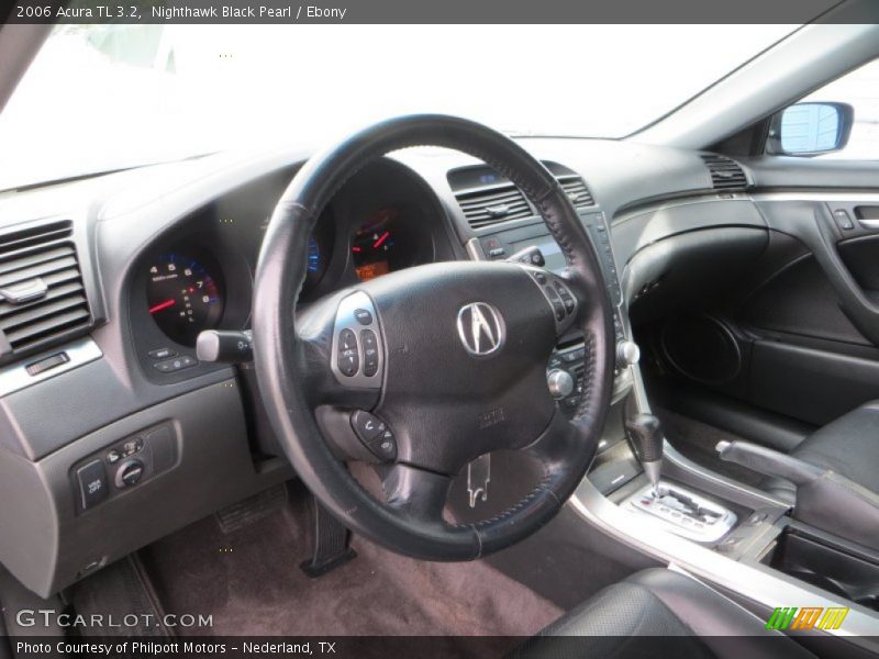 Nighthawk Black Pearl / Ebony 2006 Acura TL 3.2