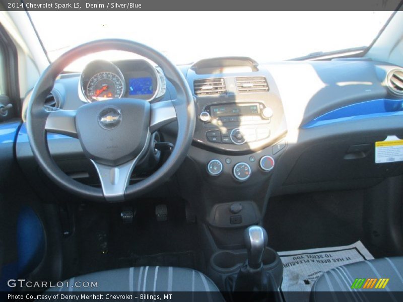 Denim / Silver/Blue 2014 Chevrolet Spark LS