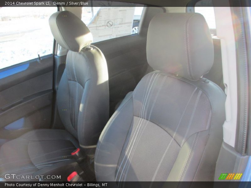 Denim / Silver/Blue 2014 Chevrolet Spark LS