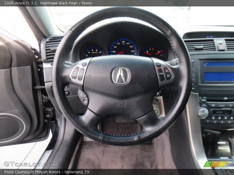 Nighthawk Black Pearl / Ebony 2006 Acura TL 3.2