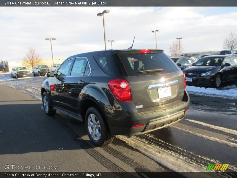 Ashen Gray Metallic / Jet Black 2014 Chevrolet Equinox LS