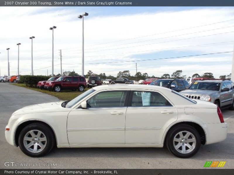 Stone White / Dark Slate Gray/Light Graystone 2007 Chrysler 300 Touring