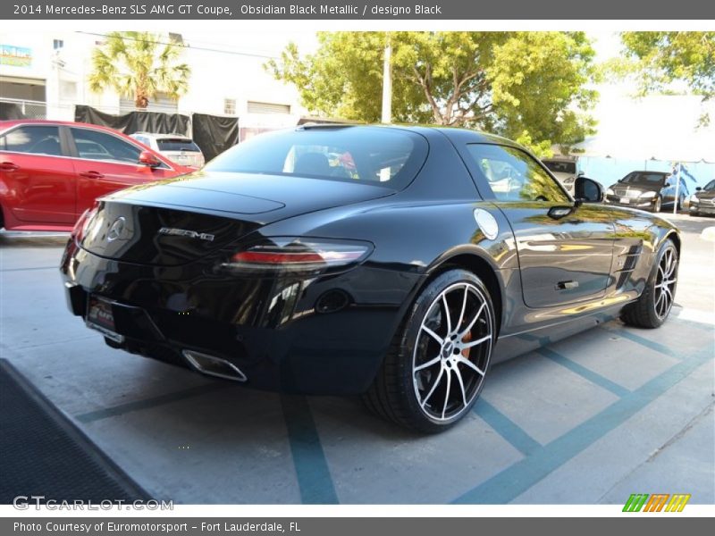 Obsidian Black Metallic / designo Black 2014 Mercedes-Benz SLS AMG GT Coupe