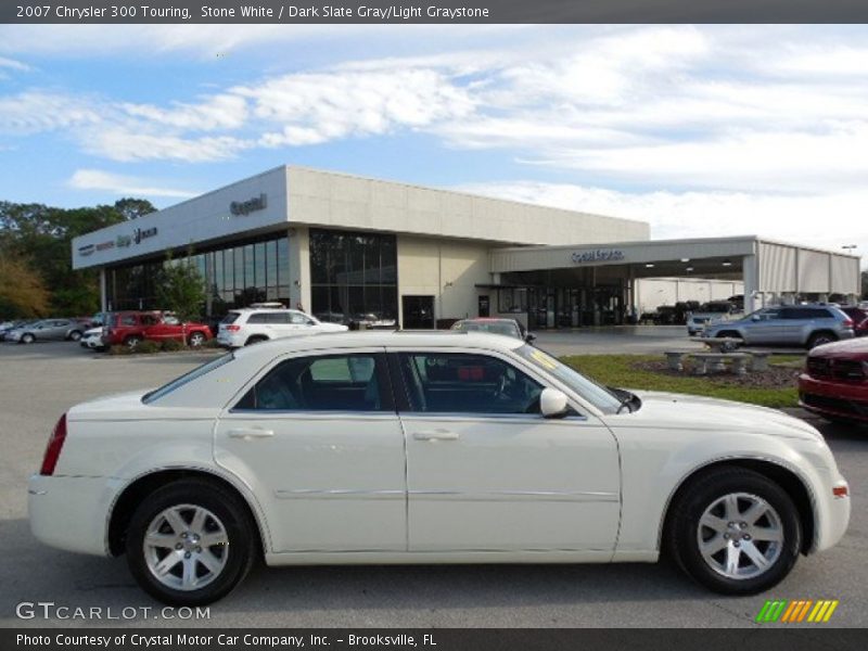 Stone White / Dark Slate Gray/Light Graystone 2007 Chrysler 300 Touring