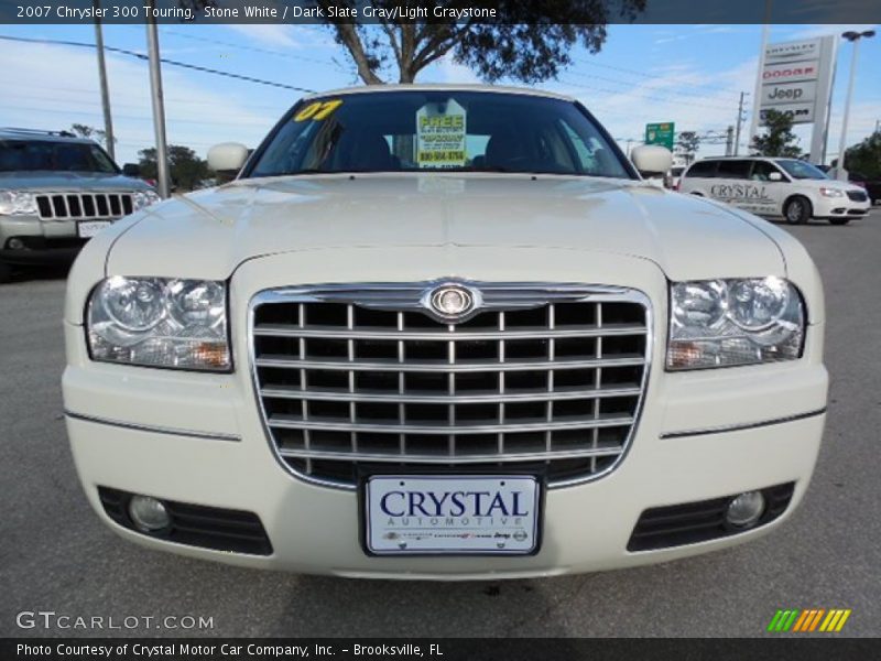 Stone White / Dark Slate Gray/Light Graystone 2007 Chrysler 300 Touring