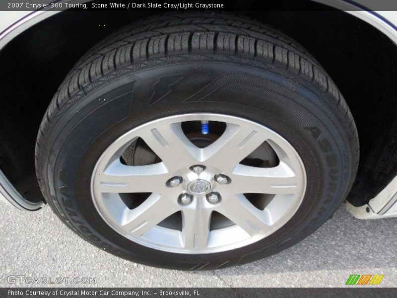 Stone White / Dark Slate Gray/Light Graystone 2007 Chrysler 300 Touring