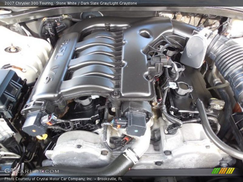 Stone White / Dark Slate Gray/Light Graystone 2007 Chrysler 300 Touring