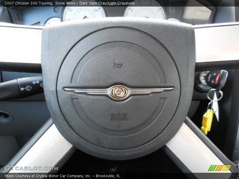 Stone White / Dark Slate Gray/Light Graystone 2007 Chrysler 300 Touring