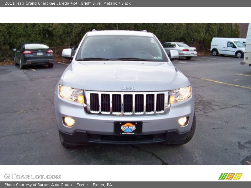 Bright Silver Metallic / Black 2011 Jeep Grand Cherokee Laredo 4x4