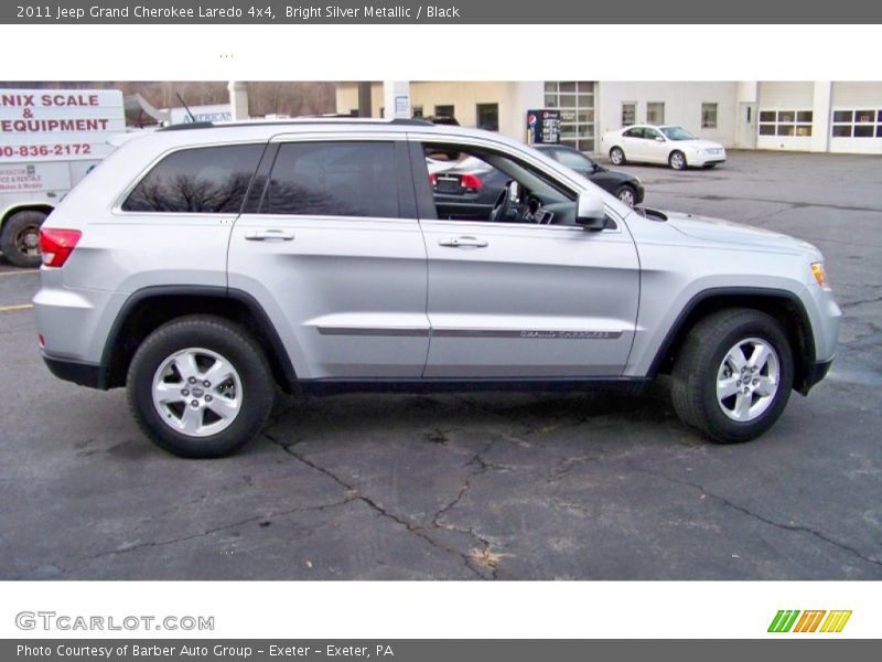 Bright Silver Metallic / Black 2011 Jeep Grand Cherokee Laredo 4x4
