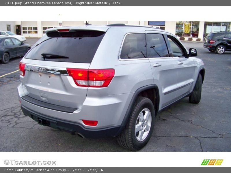 Bright Silver Metallic / Black 2011 Jeep Grand Cherokee Laredo 4x4