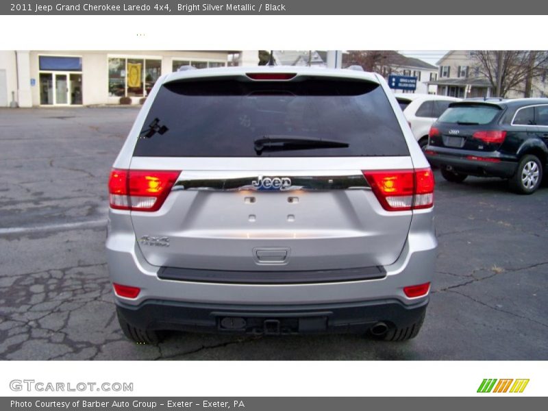 Bright Silver Metallic / Black 2011 Jeep Grand Cherokee Laredo 4x4