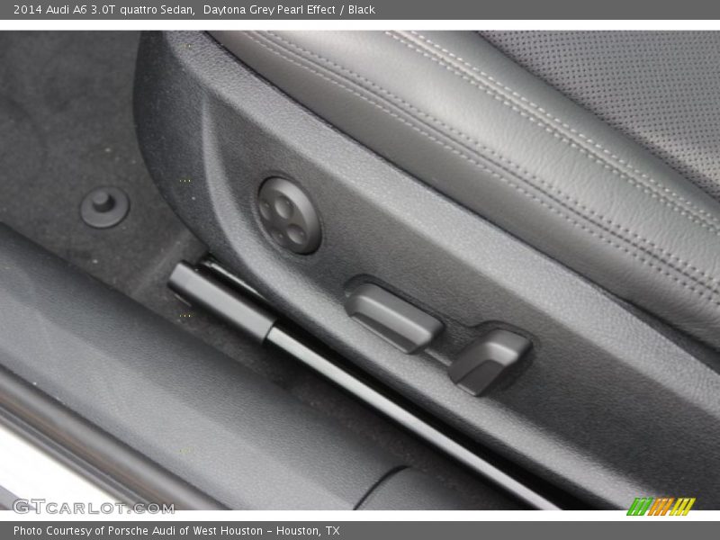 Daytona Grey Pearl Effect / Black 2014 Audi A6 3.0T quattro Sedan