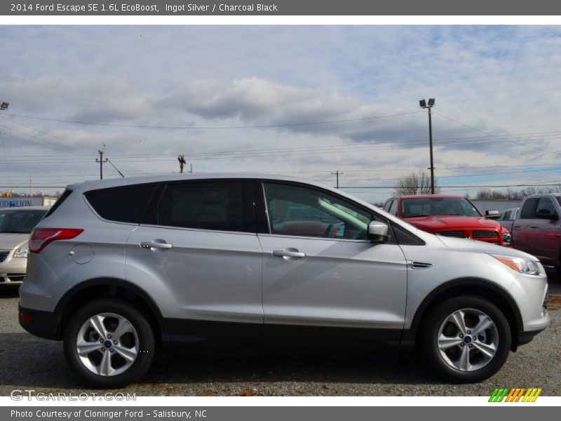 Ingot Silver / Charcoal Black 2014 Ford Escape SE 1.6L EcoBoost