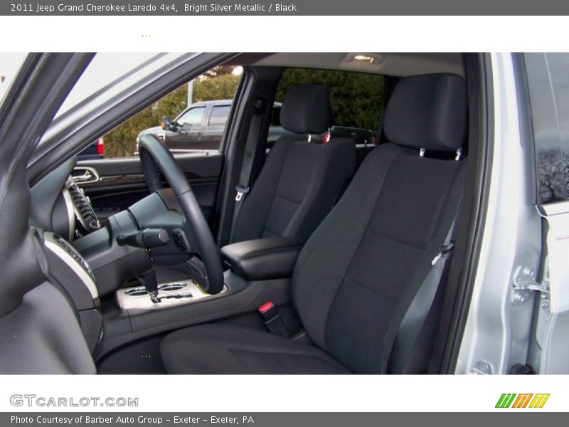 Bright Silver Metallic / Black 2011 Jeep Grand Cherokee Laredo 4x4